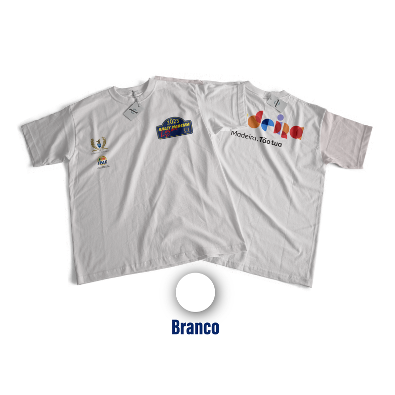 T-shirts modelo 1 Senhora branco RML 2023